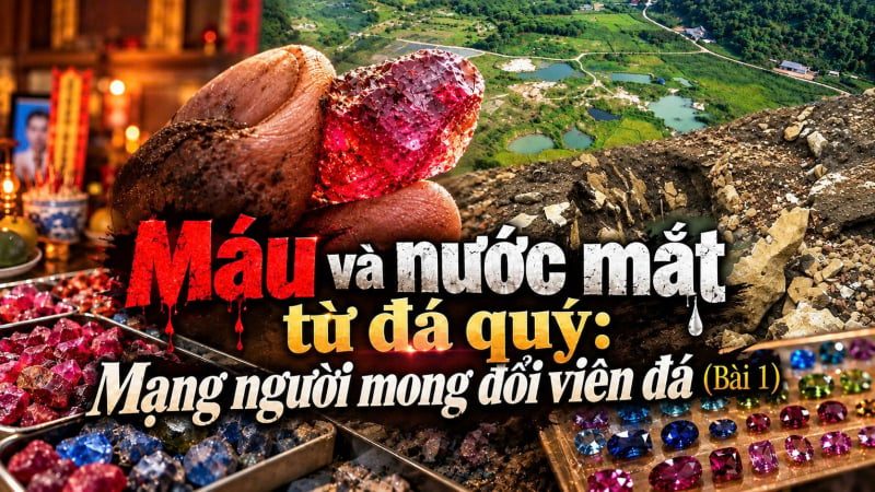 Phóng sự điều tra: khai thác đá quí trái phép tàn phá vùng Lục Yên