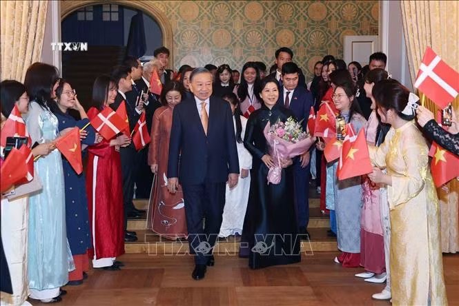 Tổng Bí Thư, Chủ Tịch Nước Gặp Gỡ Cộng Đồng Người Việt Tại Đan Mạch