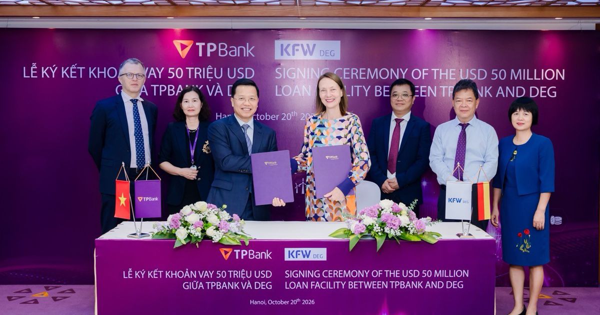 TPBank Nhận 50 Triệu USD Vốn Dài Hạn Từ DEG